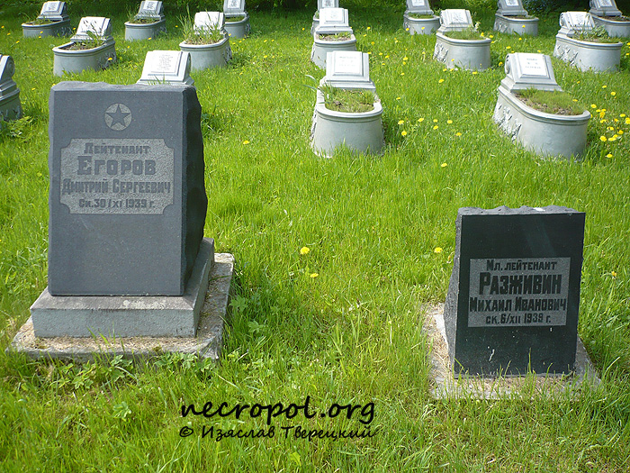 Военное кладбище жертв советского-финской войны; фото Изяслава Тверецкого, май 2010 г.