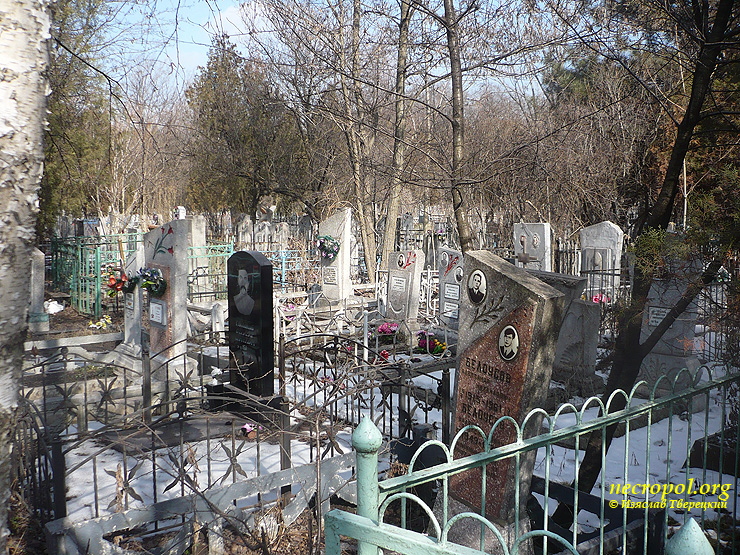 Вид Капустяного кладбища; фото Изяслава Тверецкого, март 2012 г.