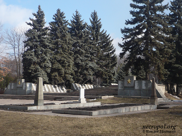 Военный мемориал на Капустяном кладбище; фото Изяслава Тверецкого, март 2012 г.