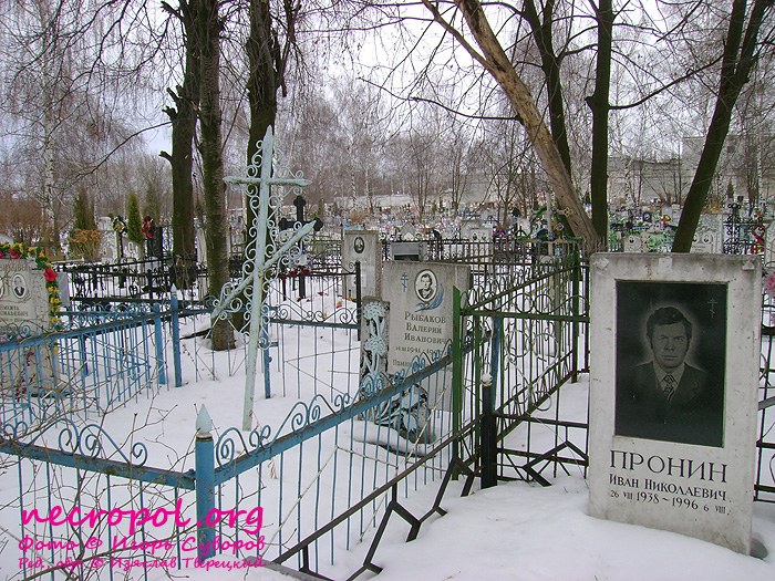 Виды Шереметьевского кладбища; фото Игоря Суворова, 2010 год
