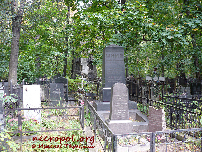 Вид кладбища; фото Изяслава Тверецкого, сентябрь 2009 г.