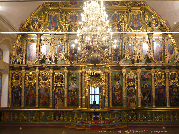 Иконостас Сампсониевского собора; фото Изяслава Тверецкого, сентябрь 2010 г.