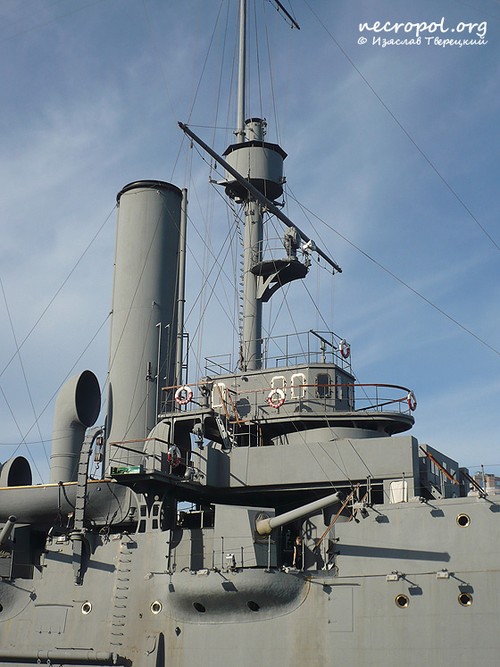 Крейсер «Аврора»; фото Изяслава Тверецкого, май 2010 г.