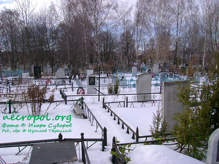 Виды Шереметьевского кладбища; фото Игоря Суворова, 2010 год