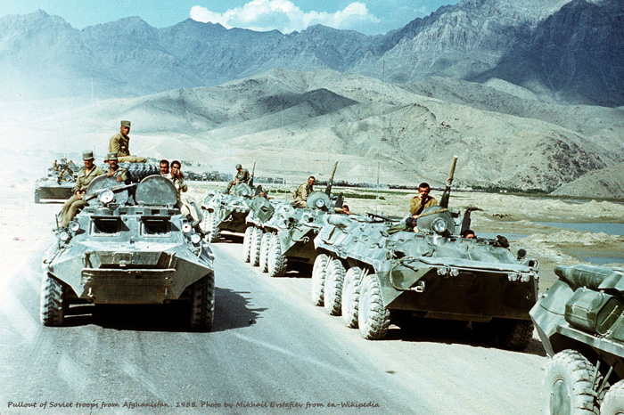 Советские войска в Афганистане. Фото Михаила Евстафиева, 1988 год